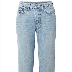 GRLFRND Helena frayed edge cropped 25